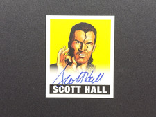 Scott Hall Auto 2012 Leaf Originals Wrestling Razor Ramon #SH1 Autograph 91/99