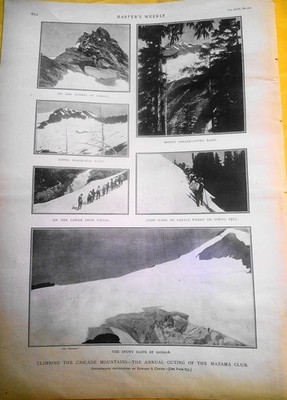 Climbing the Cascade Mountains - The Annual Outing of the Mazama Club - HW 1899
