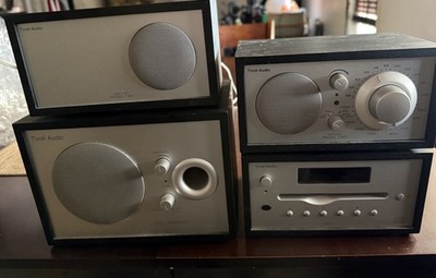 Tivoli Audio Model Two AM/FM Radio System -Black/Silver