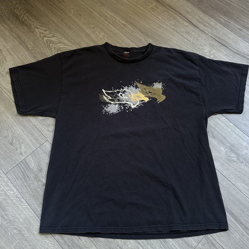 tony hawk Black Y2K Graphic T-Shirt