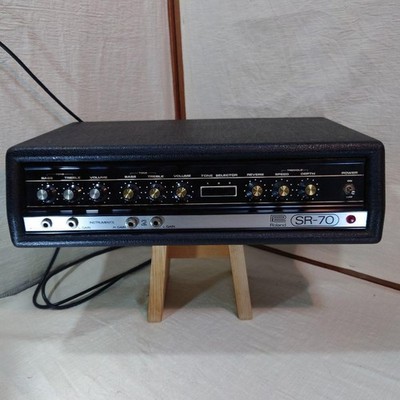 Roland SR-70 Guitar Amplifier Head Vintage Reverb Tremolo Working