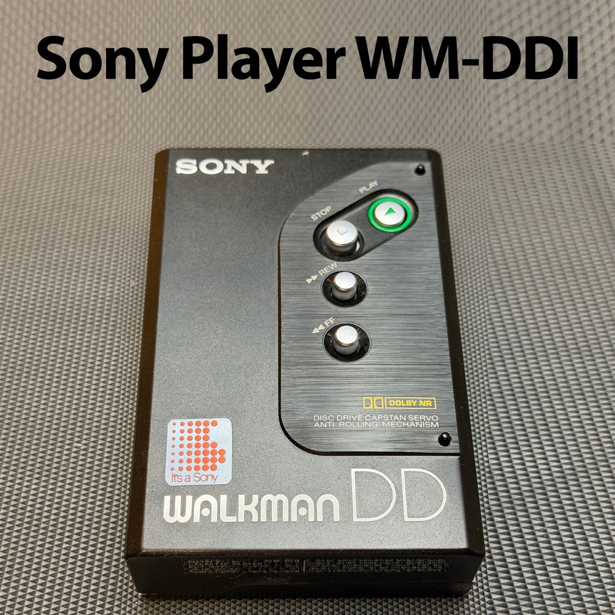 Sony Walkman WM-DD1 GOOD CONDITION (SN148805) | eBay