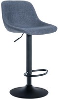 Barhocker Loft Stoff Blau