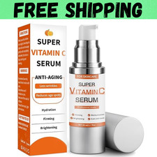 Super Vitamin C Serum for Women over 70: All-In-One Hydrating Anti-Aging Formula