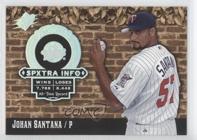 2006 SPx SPXtra Info Johan Santana #XI-JS 0t6