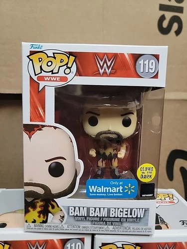 Funko Pop! Vinyl: WWE - Bam Bam Bigelow (Glows In The Dark) - Walmart...