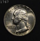 1945 Washington Quarter "BU"