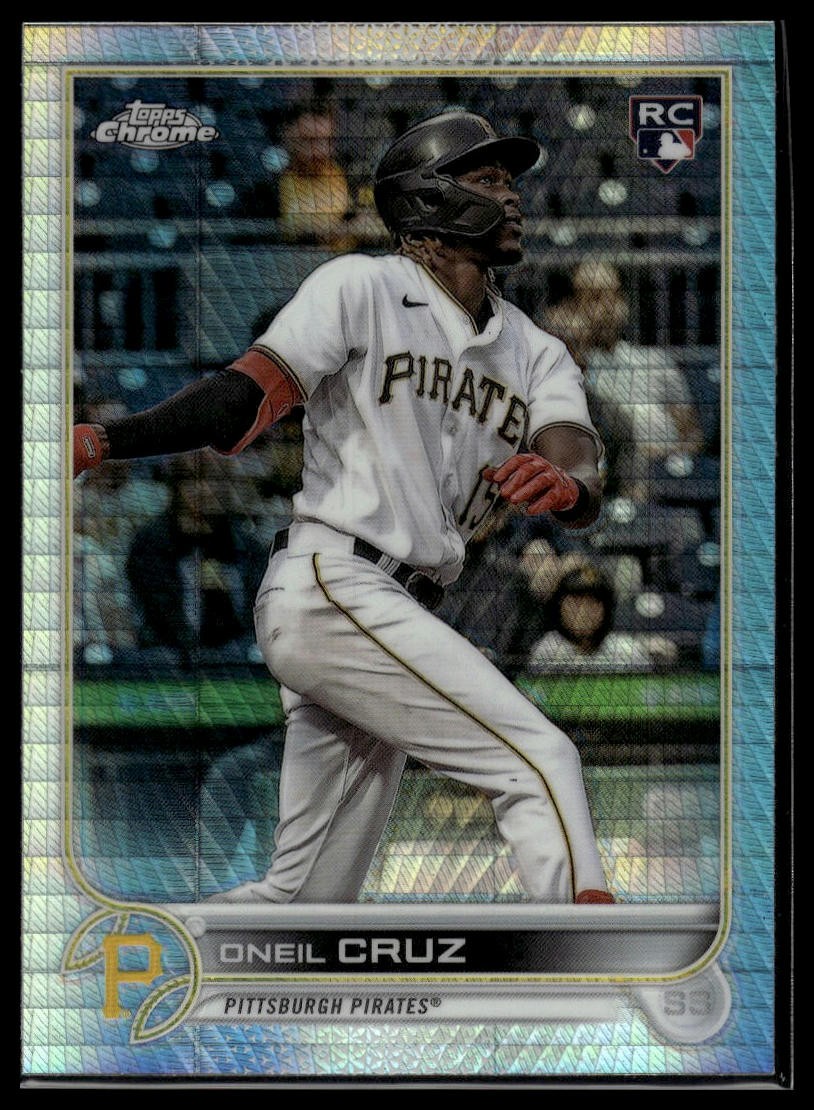 2022 Topps Chrome #128 Oneil Cruz Prism Refractor