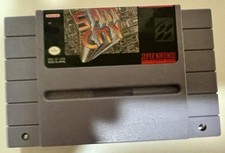 SIM City Super Nintendo SNES Cartridge Cleaned/Tested
