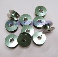 10 Janome Genuine Metal Bobbins For 1600P Series  MB-4 Sewing Machines