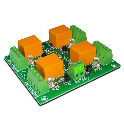 12V 4-Channel Relay Module Switch Board for Arduino PIC ARM AVR