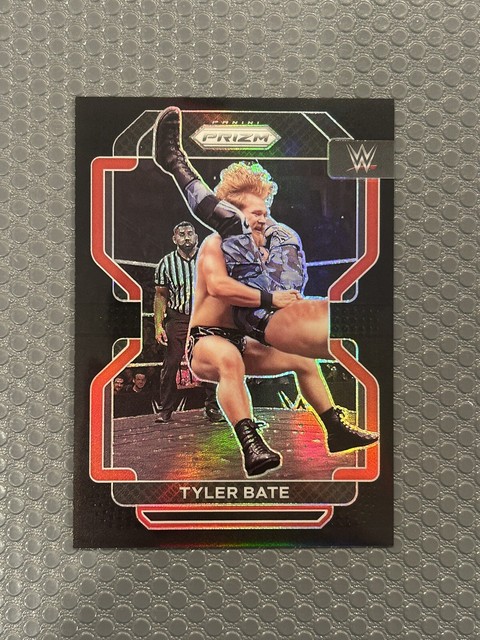 2022 Prizm WWE BLACK Tyler Bate 1/1 First Year Prizm #122 True Black 1 OF 1