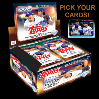 2024 Topps Update Baseball / Pick Your Cards #1-250 - Pick Your Cards!