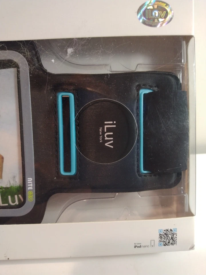 Brazalete deportivo ICA7A323BLK ILUV iPhone 5/5s, negro, marco reflectante para seguridad nocturna Foto 2 de 4