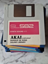 22 X Akai S1000 Sampler Disks, Samples Collection, Various Sounds