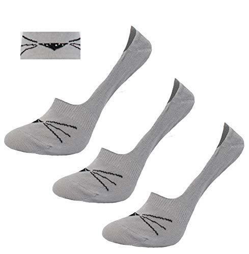 Women Cotton Soft Breathable No Show Socks (one size)-image