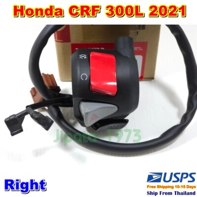 K39 Honda CRF300 L START & STOP Light Switch Right Hand 2021 35130-K1T-E12 O EM
