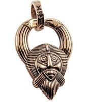 Replik Bronze Wikinger Odin-Amulett Blakeney Magischem Ring Odins Draupnir +Band