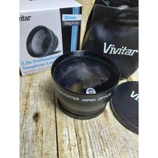 Vivitar 2.2x Professional Telephoto Lens 52mm Telephoto HD4 Optics ebc
