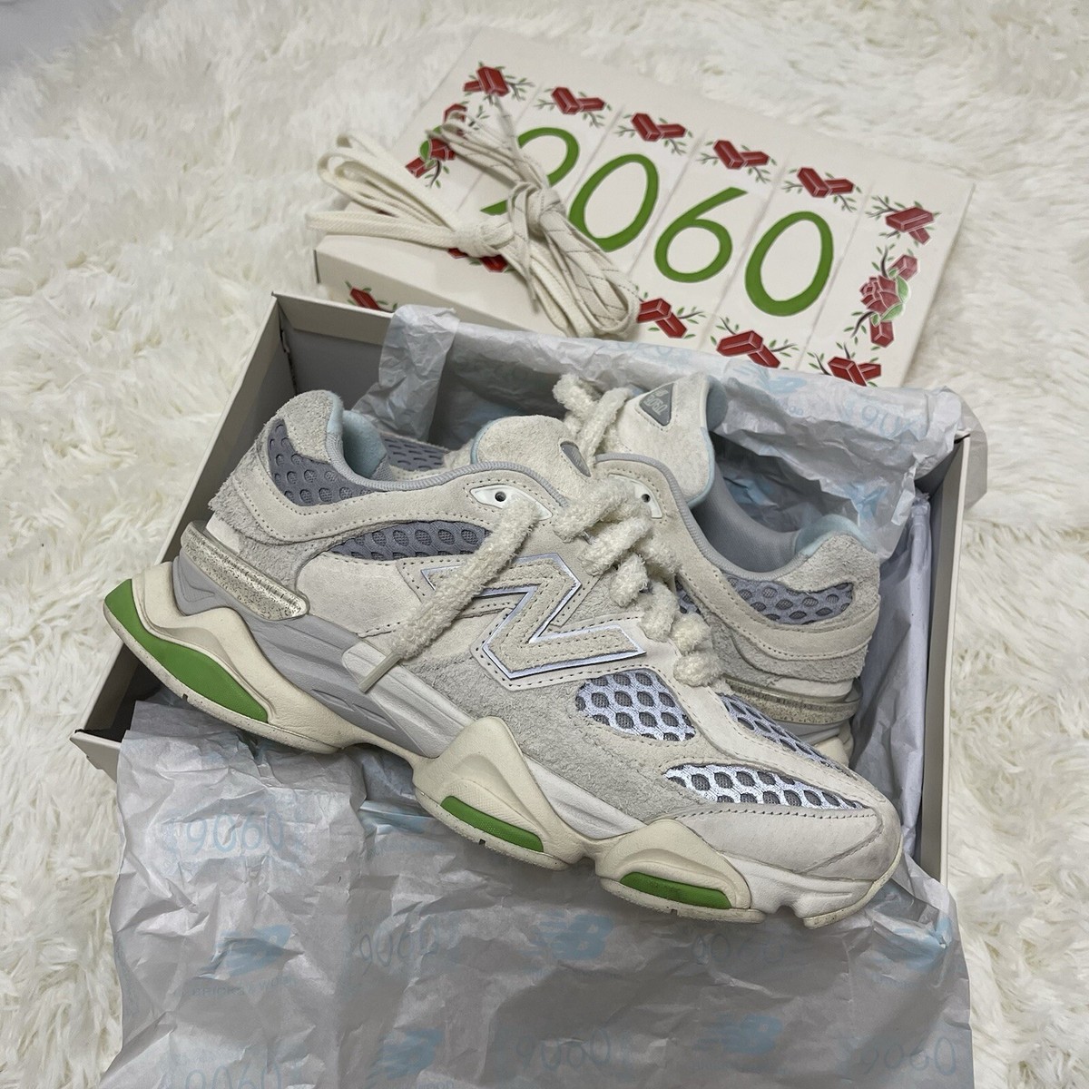New Balance 9060 x Bricks & Wood Trainers Sneakers Boxed UK9 EU43