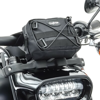 Motorrad Lenkertasche für Chopper und Cruiser Craftride LB1