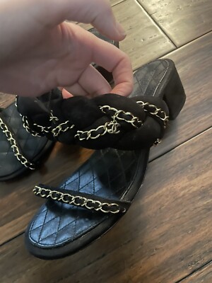chanel sandals 38,5 | eBay