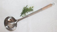 03 SchöPfkelle SchöPflöFfel Suppenkelle Edelstahl Wok Kelle 47 Cm HäNgen