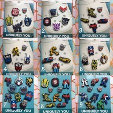 Crocs Handmade jibbitz 5-10pc transformers autobots decepticons logo shoe charms