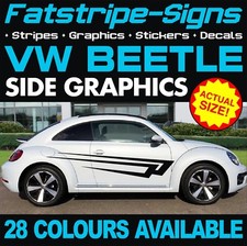 to fit VW BEETLE GRAPHICS STICKERS STRIPES DECALS VOLKSWAGEN V DUB R LINE 1.6