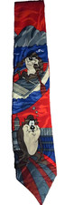 Balancine Hot Cakes Vintage Necktie Featuring The Tazmanian Devil 1993