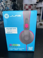 JLab Studio 2 Wired Kids Headphones, Volume Safe, School, Travel, 3.5mm, On-Ear