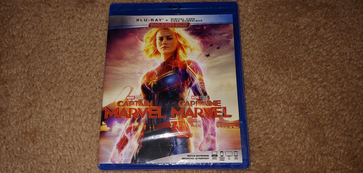 Captain Marvel [Blu-ray + Digital Code] (Bilingual Cover) | eBay