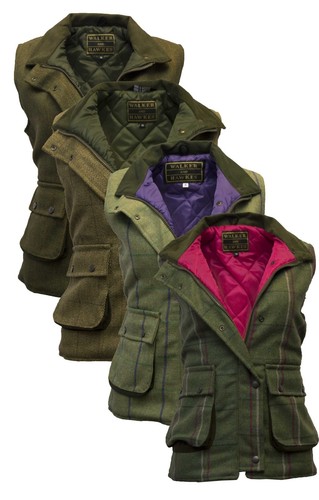 WALKER AND HAWKES - Bayston - Damen Tweed-Weste Für Ländliche