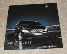 Mercedes Viano X-Clusive Brochure 2010 - Exclusive 3.0 CDI & 3.5