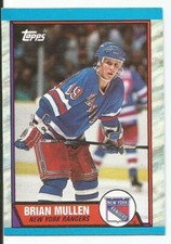 BRIAN MULLEN 1989-90 TOPPS CARD NEAR MINT+ CONDITION