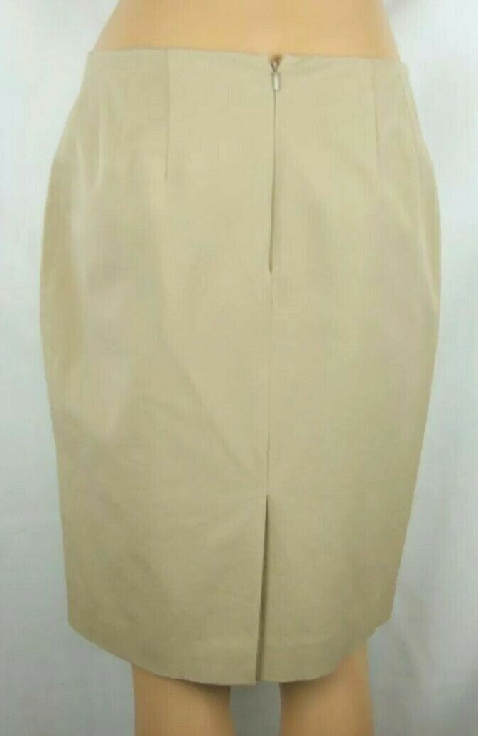Talbots Petites Solid Khaki Fully Lined Pencil St… - image 12