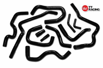 TTRacing  Ford Fiesta Mk7 ST180 12 piece Ancillary Breather Silicone Hose kit BK