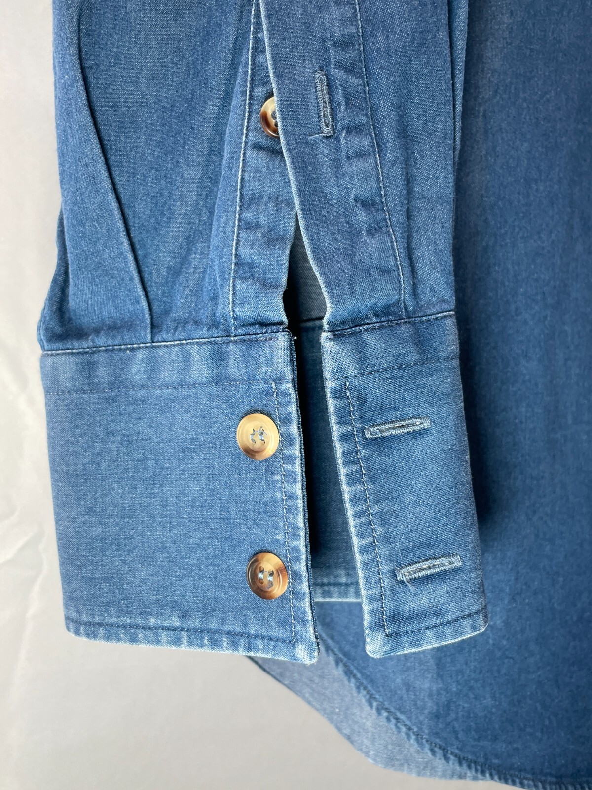 Large BRUNELLO CUCINELLI Basic Fit Distressed Den… - image 6