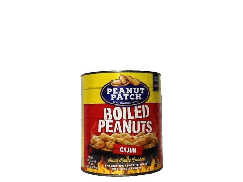2 Pack Boiled Peanuts Cajun real Southern style-   12 lb Cans