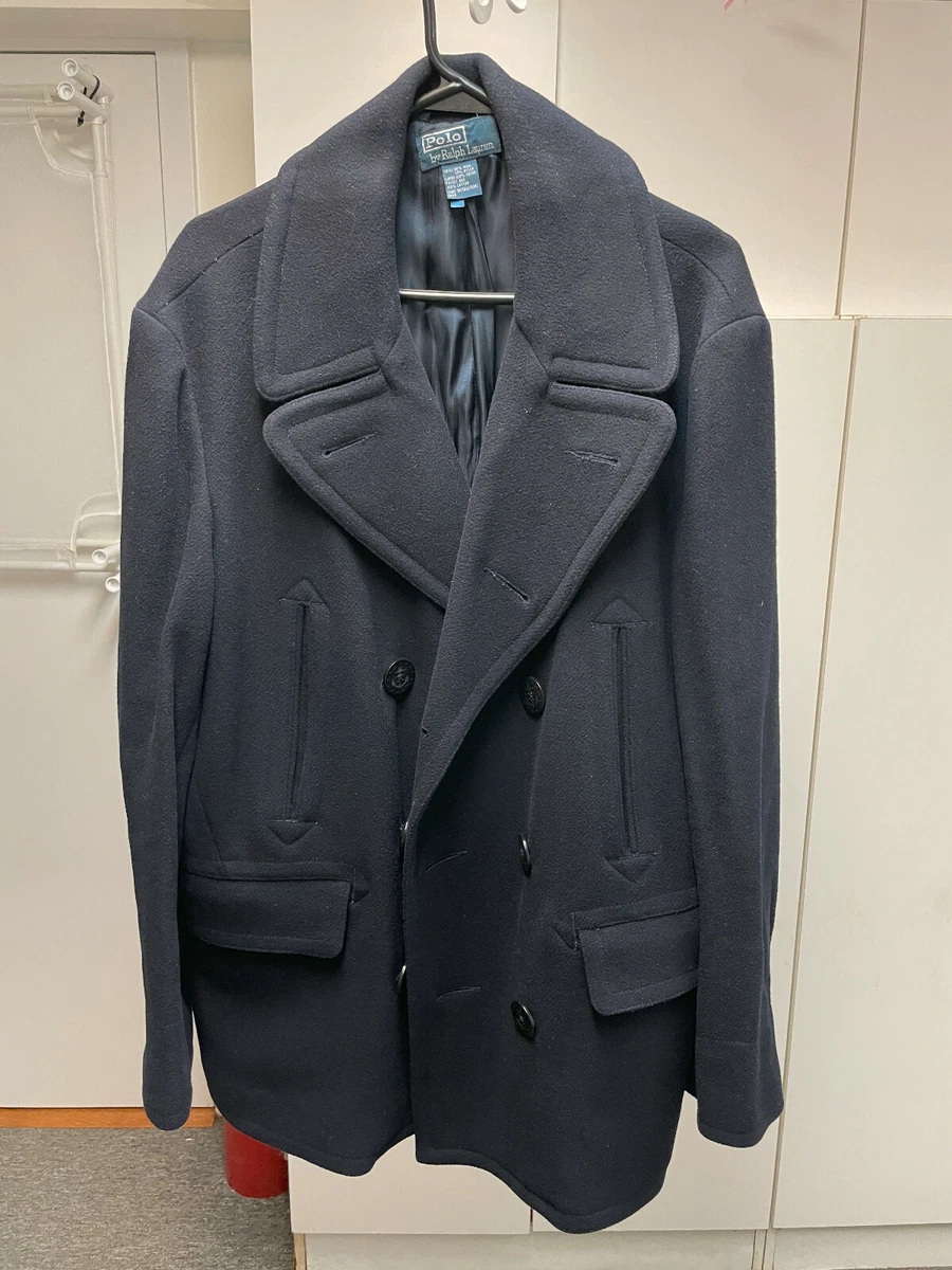 Ralph lauren hotsell pea coat mens