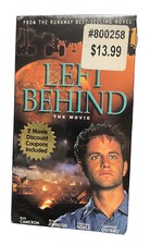 Left Behind: The Movie Staring Kirk Cameron VHS Tape-NEW & SEALED-Free Shipping