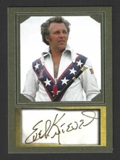 EVEL KNIEVEL - ACEO D. GORDON PROMO TRADING CARD - MINT CONDITION