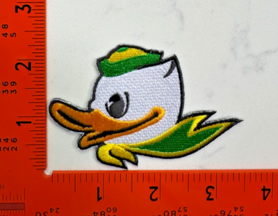 #ad University of Oregon Ducks Patch – Puddles Mascot Embroidered Iron On Sew On Log $4.49