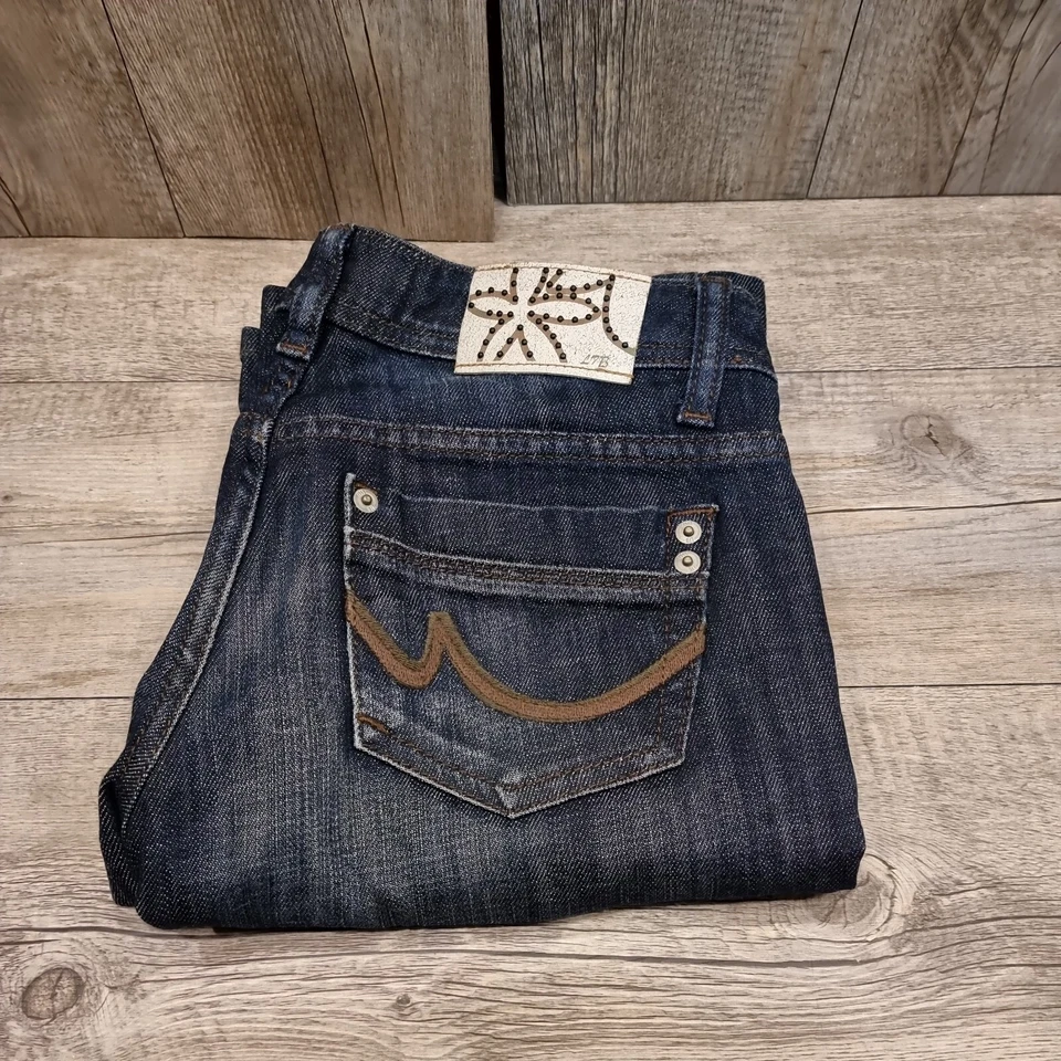 LTB Low Rise Boot Cut Fit Pants Blue Denim Jeans W27L33 - Image 3 of 4