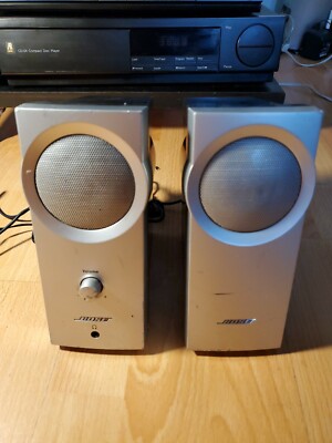 Bose Companion 2 Series 1 Computer Speakers With AC Adapter And All Cables