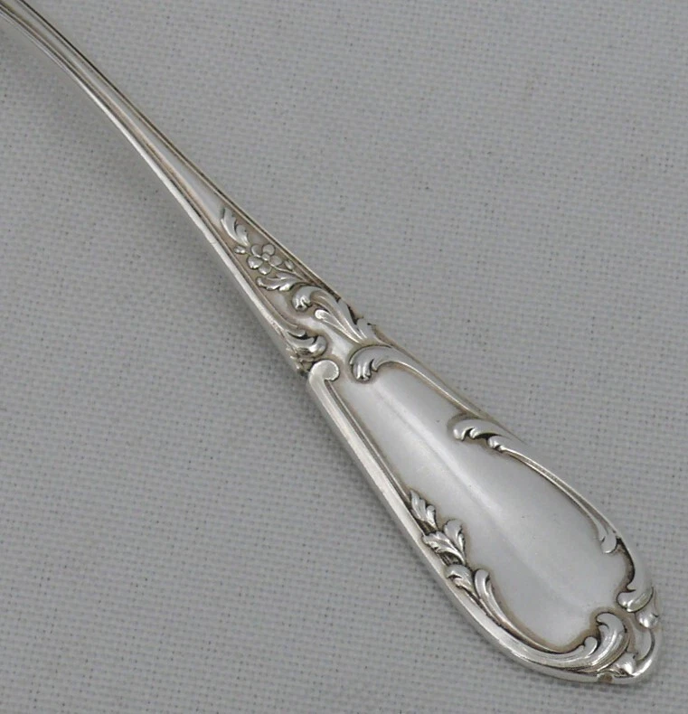 SFAM Bien-Aimée 6 couverts à entremets, dessert, 12 pièces en métal argenté. - Photo 3/4