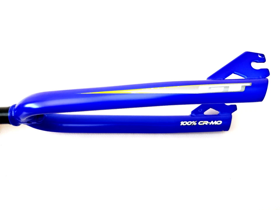 NOS GT Racing Cr-Mo BMX Fork 1" Blue 20" COOK SCHWINN WEBCO HARO TNT HUTCH - Image 3 of 4