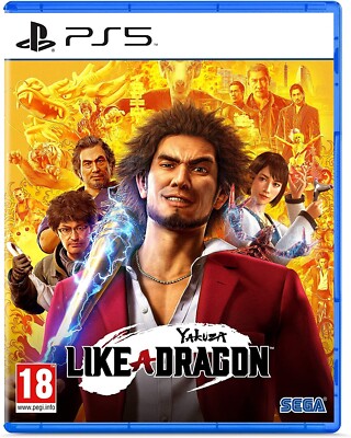 Yakuza Like A Dragon PS5 (Sony PlayStation 5) *NEU & VERSIEGELT* VERSAND AM SELBEN TAG