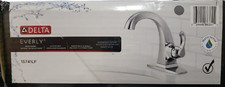 Delta Everly Single-Hole 1-Handle Bathroom Faucet in Chrome, 15741LF
