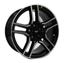18 Ford Mustang 2018 2019 2021 Wheel Rim Black Machine Oem 10157 18 Ford Mustang 2018 2019 2021 Wheel Rim Black Machine Oem 10157